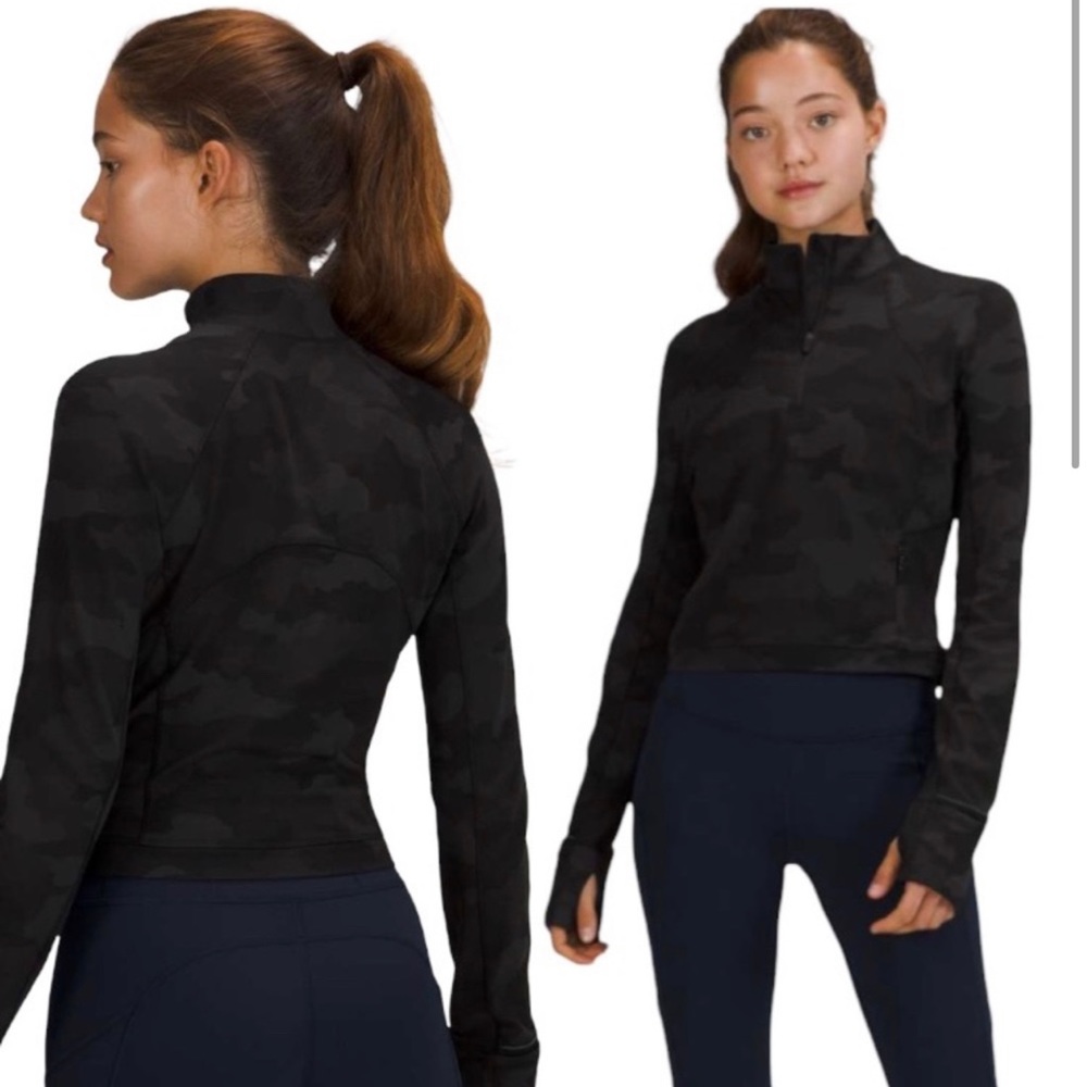 Lululemon it's Rulu Run Cropped Half-Zip - New (without tags) - size 4
